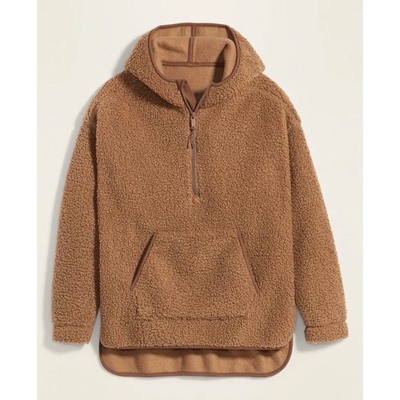 Old Navy Sweaters - Old Navy quarter zip teddy pullover